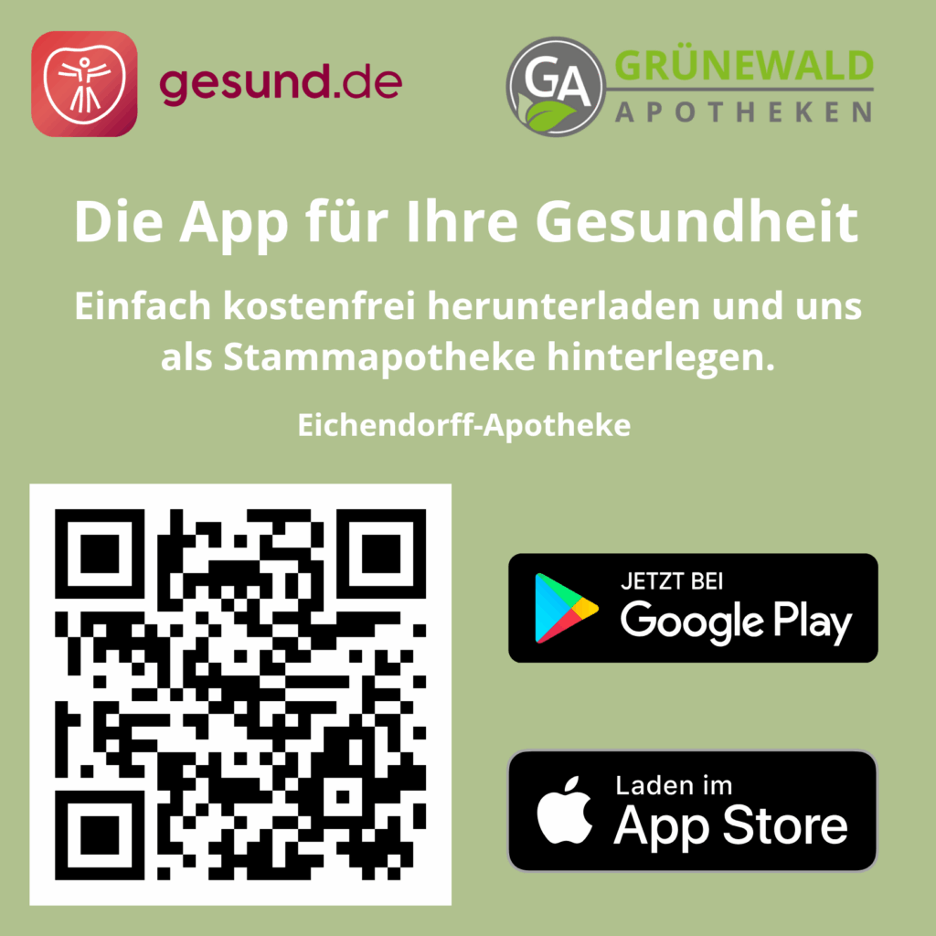 gesund.de_Eichendorff Apotheke Bestellapp mit QR Code zum Download